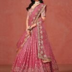 Lehenga Peach